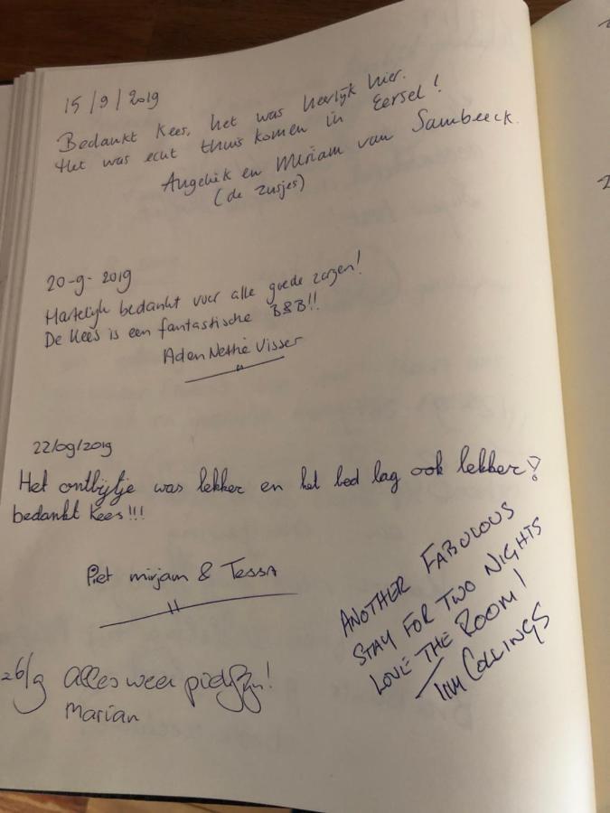 Bed En Breakfast De Kees Eersel Eksteriør bilde